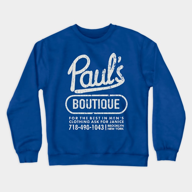 Pauls Boutique - Distressed Crewneck Sweatshirt by Black Red Store